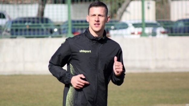 Сашко Тонев с първа тренировка за Ботев Пловдив