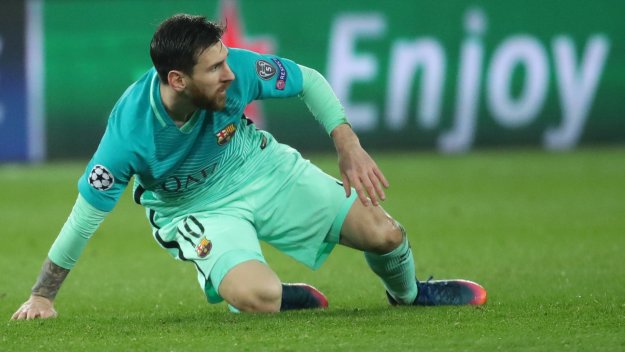 Барса на тръни, изпуска Лео Меси