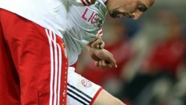 Рибери с тежка контузия