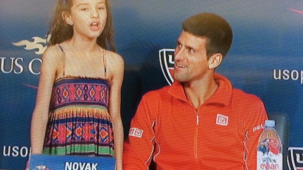 Джокович трогна всички с песен на малко момиче