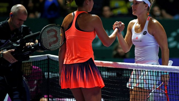 Кербер тресна Кийс и я изрита от Шампионата на WTA