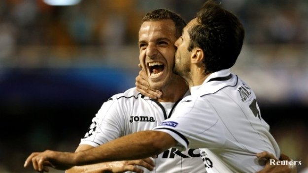 Валенсия със 100 мача в Шампионската лига