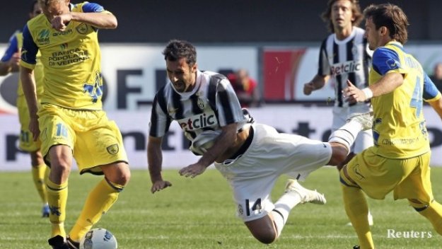 Ювентус с трето равенство  от началото на сезона