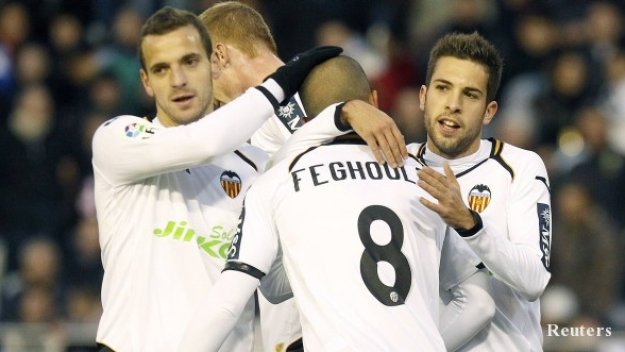 Валенсия бие за сефте в Лигата през 2012