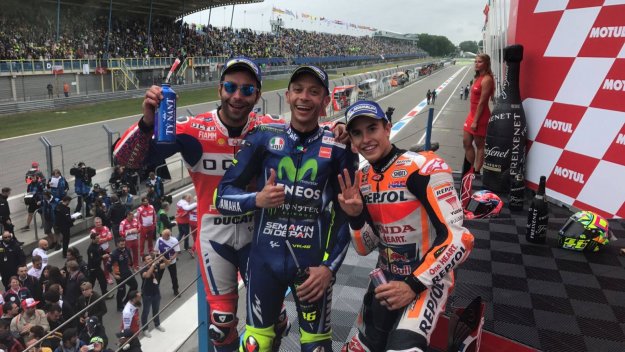 Доктора с победа №89 в Moto GP