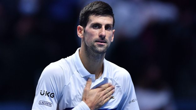 Джокович тренира на стадиона на Australian Open