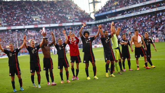 Байерн е най-кроткият отбор в Бундеслигата