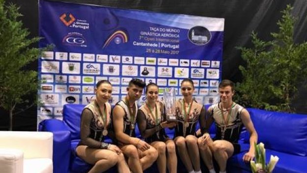 Страхотно: Два медала за България от Световната купа по аеробика