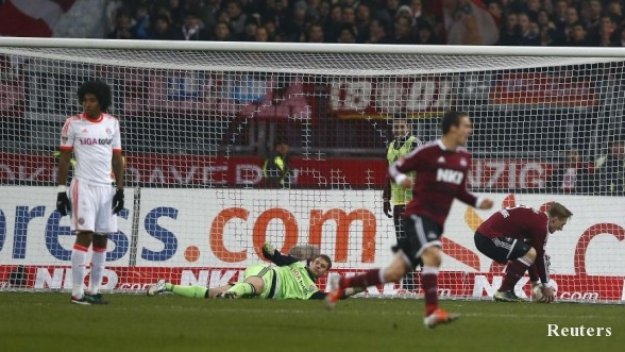 Нюрнберг се пребори за точка срещу Байерн