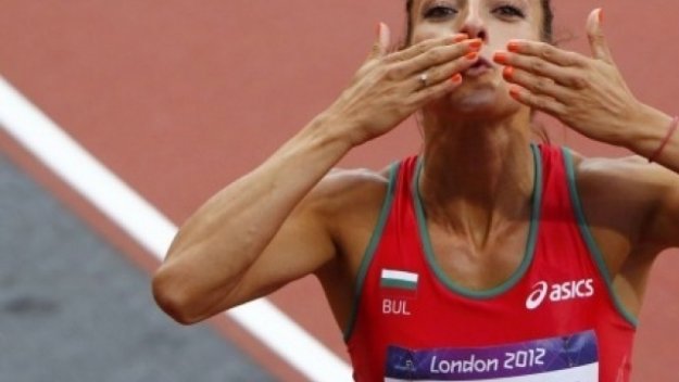 Ивет Лалова трета в спринта в Италия