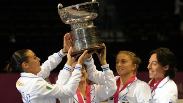 Италия защити титлата си от Фед къп