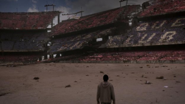 Терористите са искали стадионът на Барса да изглежда по този начин...