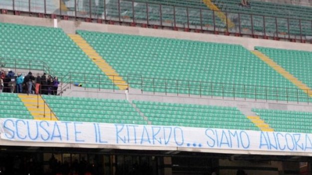 Тифозите на Интер протестират срещу обедните мачове