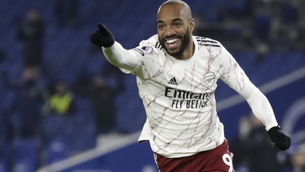 Герой от пейката! Лаказет донесе 1:0 за Арсенал срещу Брайтън