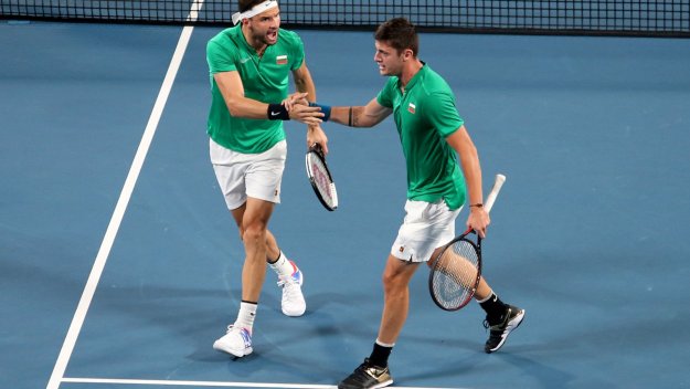 Горчилка! Белгия ни обърна и на двойки, България отпадна на ATP Cup