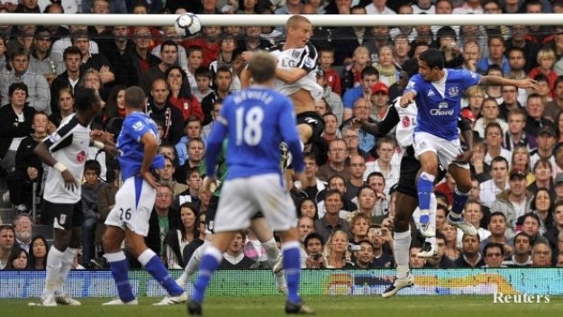 Евертън &quot;спря тока&quot; на Фулъм точно в края