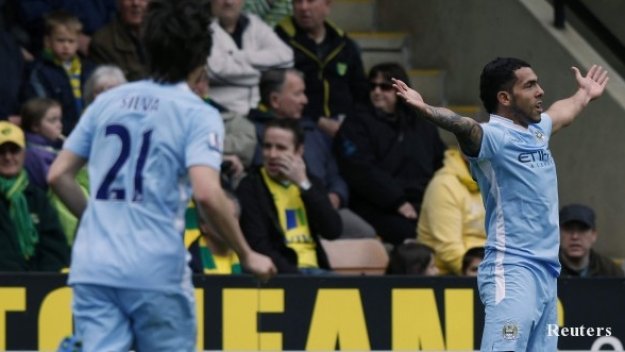 Фамозният Тевес направи Норич на пух и прах 