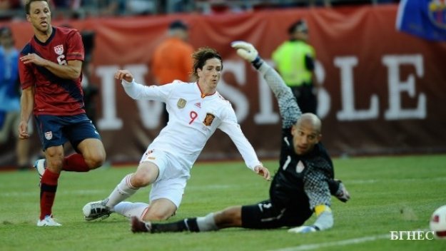 Испания размаза САЩ с 4:0