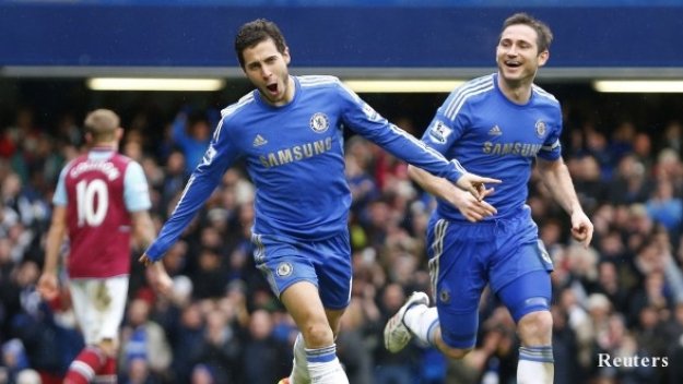 Челси излезе на трето място в класирането