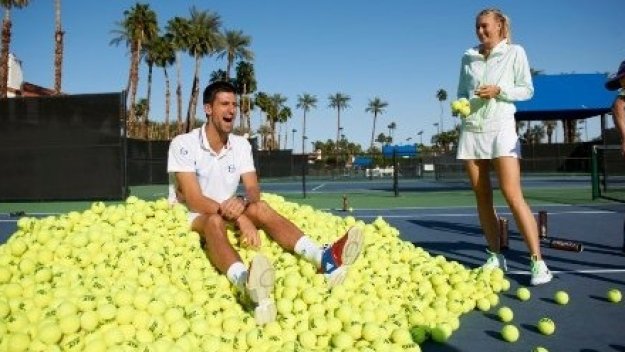 Шарапова и Джокович заедно в нова реклама на HEAD Tennis
