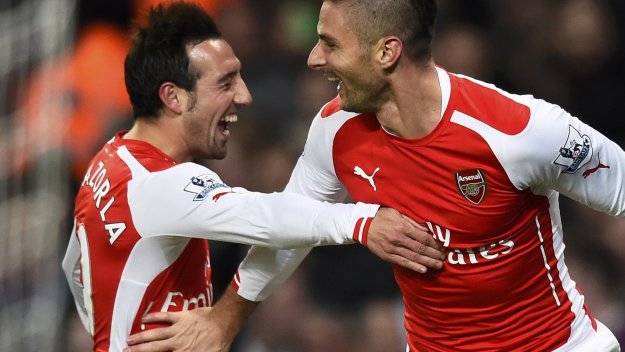 Арсенал разпердушини Нюкасъл