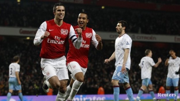 Арсенал обърна Астън Вила с две дузпи