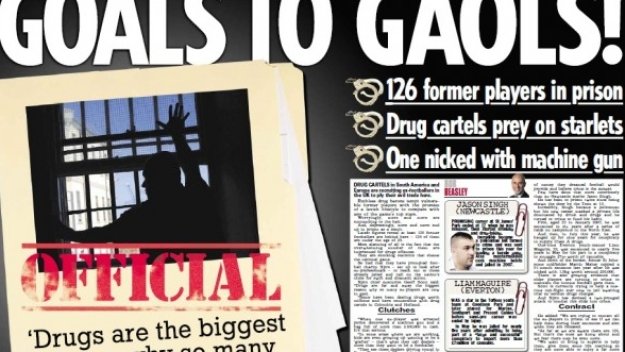 126 футболисти са в английските затвори