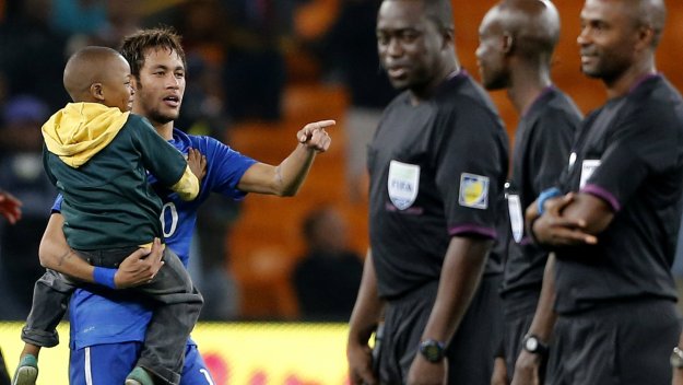 Неймар с хеттрик за Бразилия