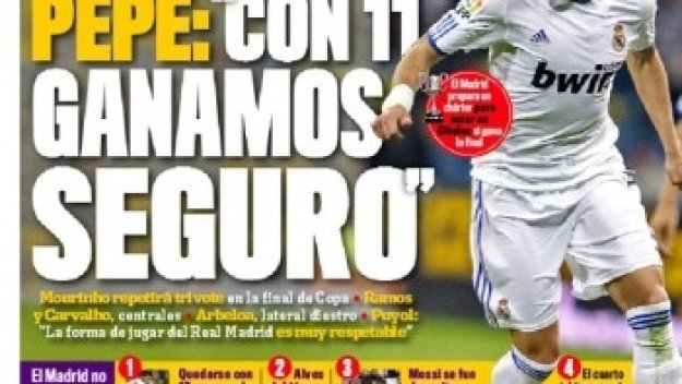 Пепе: С 11 играчи със сигурност ще бием Барса