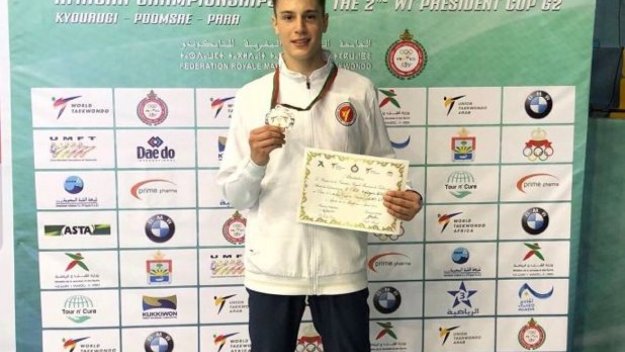 Калоян Бинев с исторически медал в Мароко