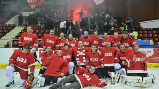 ЦСКА спечели Купата на България по хокей на лед