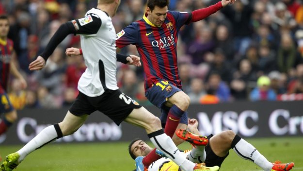 Валенсия разтърси Барса на "Ноу Камп"