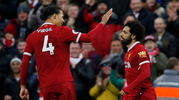 Ливърпул стъжни живота на "светците", Салах с гол и асистенция