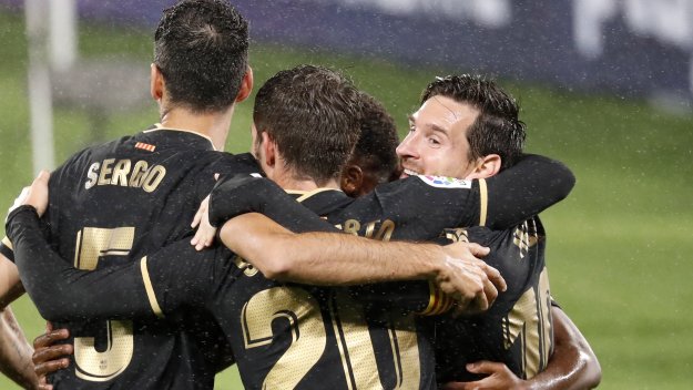 10 от Барса се справиха със Селта