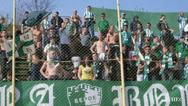 Берое с мощна агитка срещу Левски