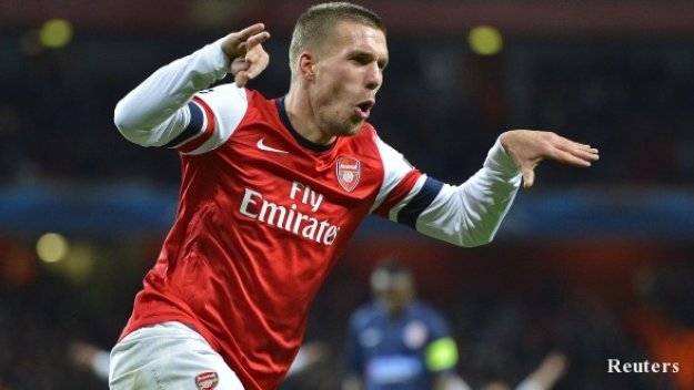 Подолски: Нямам причина да напускам Арсенал, но всичко е възможно