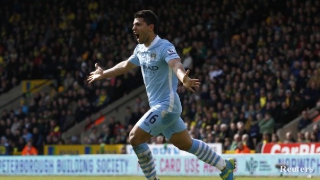 Кун Агуеро бе избран за футболист на годината на Ман Сити