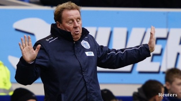 Реднап изригна срещу играчите на КПР