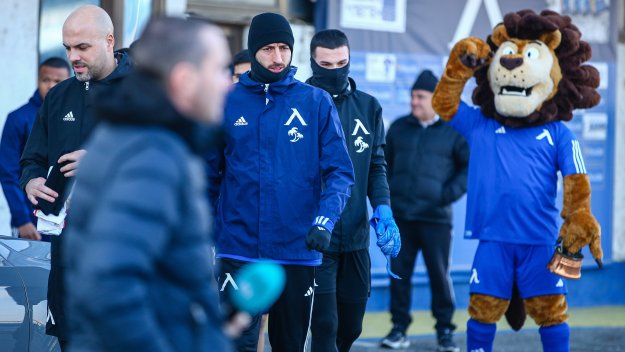 Левски с първа тренировка в Белек