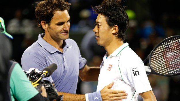 Нишикори с изумителен обрат срещу Федерер в Маями