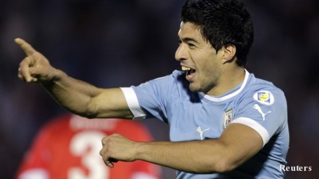 Суарес унищожи Чили с 4 гола