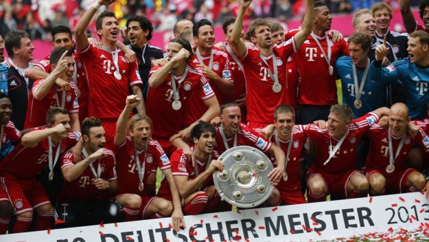 Байерн печели последните си седем титли винаги на чужд терен