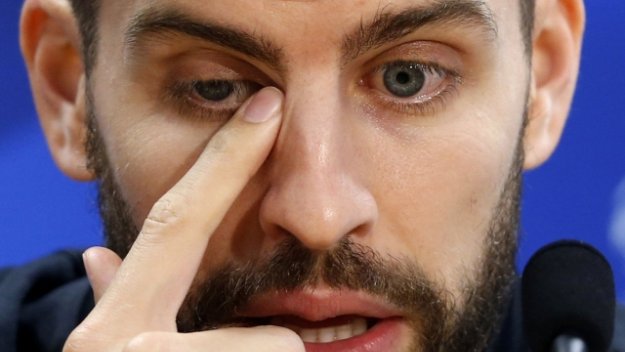 Жерар Пике го играе смело сърце