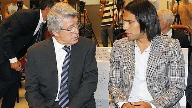 Президентът на Атлетико не е притеснен за Радамел