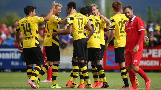 Борусия Дортмунд вкара 10 гола на швейцарски слабаци