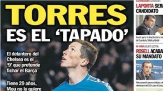 Вестник Спорт избухна: Барселона иска Фернандо Торес