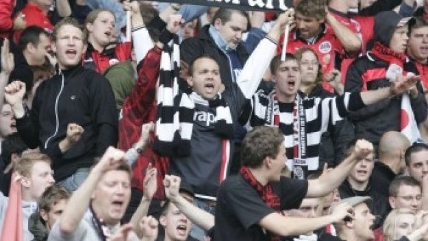 Айнтрахт Франкфурт с най-кръвожадните фенове в цяла Германия