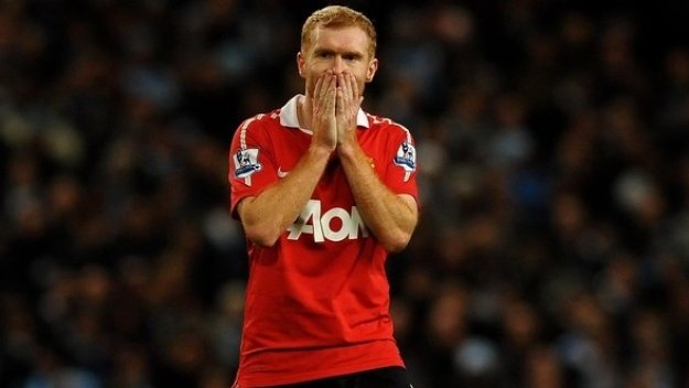 Пол Скоулс аут за дербито с Челси