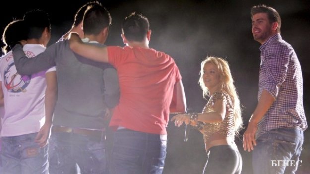 Купонът на Барса приключи на концерт на Шакира