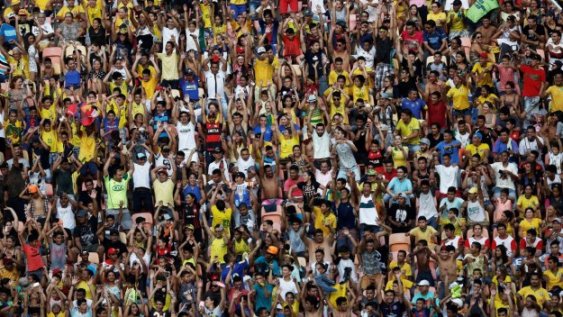 Лудост! 36 125 души гледаха тренировката на Бразилия